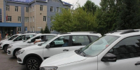 В медучреждения Алтайского края поступили новые автомобили для паллиативной службы и первичного звена - Администрация Алтайского края