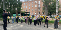 Зарядка со стражем порядка. - Администрация г. Северодвинска