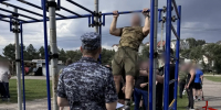 В Калуге в преддверии Дня физкультурника росгвардейцы провели спортивное мероприятие - Росгвардия