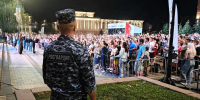 Росгвардейцы обеспечили безопасность мероприятий в честь Дня города Орла - Росгвардия
