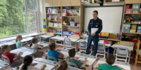 Сотрудники государственного пожарного надзора проводят профилактические занятия в детских садах города - ИА Новомосковск Сегодня
