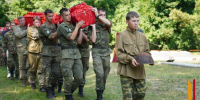 Под Воронежем перезахоронили останки 81 красноармейца - РИА Воронеж