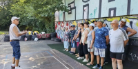 Сегодня прошёл турнир по городошному спорту, приуроченный ко Дню физкультурника - Администрация Ейского района