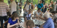 Беседка для шахматистов - Справедливая Россия
