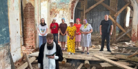 ПАМЯТЬ БЛАГОВЕРНЫХ КНЯЗЕЙ БОРИСА И ГЛЕБА ПОЧТИЛИ В РАЗРУШЕННОМ ХРАМЕ С. МАТВЕЕВСКОЕ - Ярославская епархия