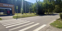 На улично-дорожной сети города продолжаются работы по нанесению дорожной разметки - Администрация г. Барнаул