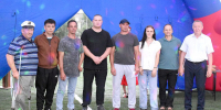 День рождения рабочего посёлка Павлоградка на обновлённом стадионе - Газета Ваша звезда