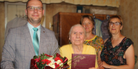 Труженица тыла из Лодейнопольского района Клавдия Бойцова отметила 94-летие - 47Channel.Ru