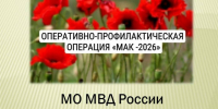 С 11 по 20 августа 2026 года проводится второй этап оперативно-профилактической операции «Мак-2026». - Администрация города