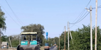 В хуторе Путь Правды обновляют дорогу по улице Заречная - Зерноградский район