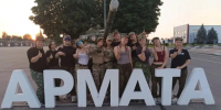 С 27 июля по 5 августа ученицы Вейделевской СОШ стали участницами военно-исторических сборов, проходивших в центре «Армата» (г. Новый Оскол).. - Вейделевский район