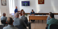 В ОБ-11 и СИЗО-1 состоялись встречи осужденных с представителем поисково-спасательного отряда «ДоброСпас-Омск» Валерием Шаталовым - УФСИН России