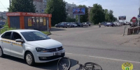 7-летний велосипедист попал под машину в Костроме - ГТРК Кострома