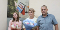 Встреча с семьёй погибшего военнослужащего- поздравления и поддержка - Городской округ Ступино