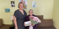 101 день рождения отметила ветеран труда Вера Алексеевна Кучаева - Администрация города Саранск