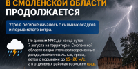 Непогода в Смоленской области продолжается - Газета Хиславичские известия