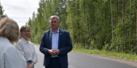 В Верхнекамском округе отремонтировали еще один участок дороги Кирс – Лойно - Законодательное собрание