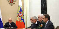 Совещание с членами Совета Безопасности. Фото: kremlin.ru - Государственная Дума