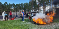 Урок пожарной безопасности провели в тюменском детском лагере - ГТРК Регион-Тюмень