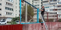 В Йошкар-Оле обновляют хоккейную площадку на улице Кирова - Газета Ваш Новый День