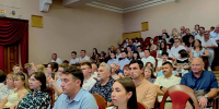 Куряне-строители принимали поздравления - Городские Известия