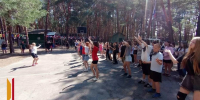 В Богучаре полицейские и общественники провели зарядку в детском лагере - РИА Воронеж