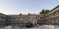 В Первомайском лицее Калмыкии продолжается капремонт - Интернет-газета Степные вести