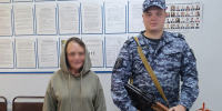 В Кузбассе росгвардейцы помогли вернуть горожанке пропавшую мать - Росгвардия