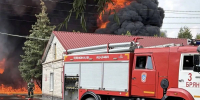 Крупный пожар на складе в Брянске локализовали - БрянскToday.Ru
