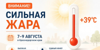 Внимание! В ближайшие дни в Краснодарском крае ожидается сильная жара - Администрация Славянского района