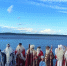Деды морозы на набережной Петрозаводска - Петрозаводск говорит