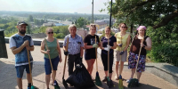 В Брянске провели традиционную пятничную уборку города - ИА Наш Брянск.ru