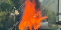 Легковушка сгорела на подъезде к селу под Воронежем - Bloknot-Voronezh.Ru