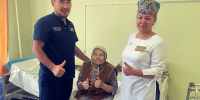 В БСМП в Улан-Удэ после успешной операции выписали 100-летнюю пациентку - ВостокТелеИнформ