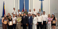 Глава города поздравил строителей с праздником - Газета Вперёд