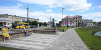 В городе Ярославской области продолжают преображать пешеходные зоны - YarCube.Ru