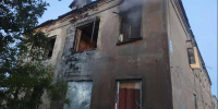 В Молочном горело нежилое строение - SeverPost.ru