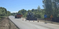 В Знаменском районе завершают ремонт дороги Тара – Усть-Ишим - 12 канал