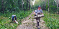 Аллея к "Олимп-Арене" в Кирово-Чепецке стала чище и светлее - Prochepetsk.ru