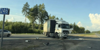 Под Ярославлем столкнулись фура и иномарка - ГТРК