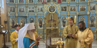Митрополит Сергий совершил панихиду в Иверском храме семинарии - Алтайская митрополия