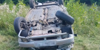 В Башкирии подросток за рулем автомобиля опрокинулся в кювет - Сетевое издание Республика Башкортостан