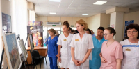 В Астраханских больницах открываются художественные выставки - Punkt-a.info