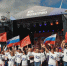 Видео: парад ко Дню физкультурника прошел на Крестовском острове в Петербурге - Петербургский дневник