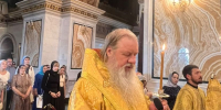 Служение митрополита Филарета накануне Недели 10-й по Пятидесятнице и дня великомученика и целителя Пантелеимона - Уфимская Епархия