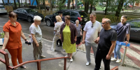 8 августа глава управы района Братеево Александр Воробьев провёл еженедельный обход территории - Район Братеево