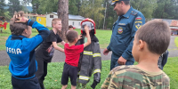 День безопасности в лагере "Серебряный ключ" - МЧС Республики Хакасия