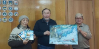 Картина в честь легендарной лётчицы пополнила музейный фонд Булунского района - Yakutia-Daily.Ru
