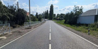 В Белгородской области завершён капитальный ремонт двух важных автомобильных дорог и моста. - Ровеньский район