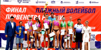 «Летающий мяч» благоволил петербуржцам на пляже в Орле - СЗВА